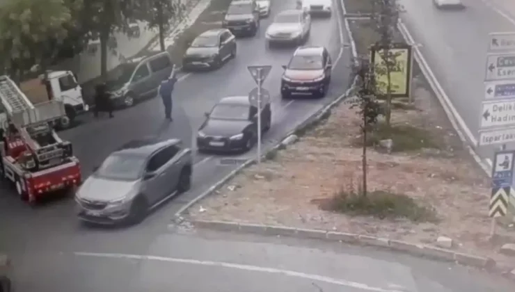 Kocaeli’de polis aracına çarparak kaçan şüpheliler Başakşehir’de yakalandı